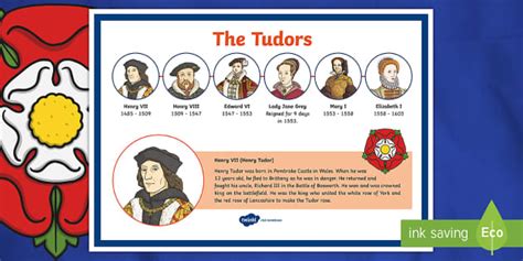 tudor facts for year 5.